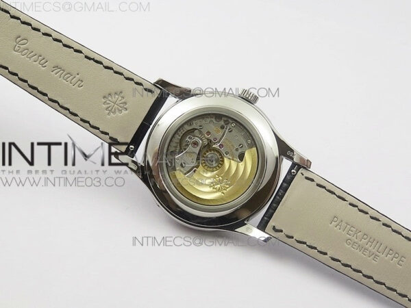 COMPLICATIONS SERIES Moonphase SS KMF Blue Dial on Black Leather Strap Cal.324 - Image 11