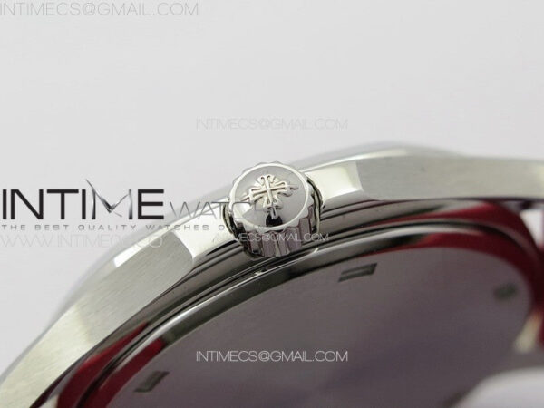 Aquanaut 5067A SS PPF 1:1 Best Edition Red Textured Dial on Red Rubber Strap RONDA Quartz - Image 12