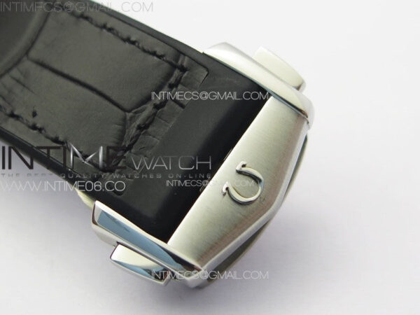 Constellation 41mm YG/Black Ceramic Bezel VSF 1:1 Best Edition Silver Dial on Black Gummy Strap A8900 - Image 13