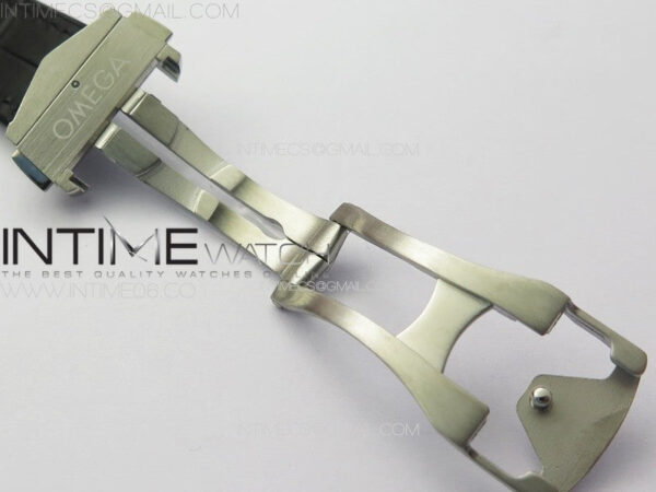 Constellation 41mm YG/Black Ceramic Bezel VSF 1:1 Best Edition Silver Dial on Black Gummy Strap A8900 - Image 15