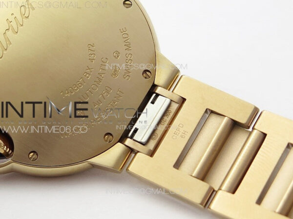 Ballon Bleu 36mm RG K3F 1:1 Best Edition White Textured Dial on SS Bracelet A076 - Image 22