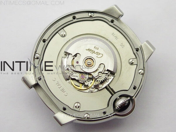 Ballon Bleu 36mm Diamons Bezel SS K3F 1:1 Best Edition White Textured Dial on SS Bracelet A076 - Image 24
