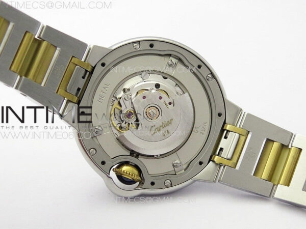 Ballon Bleu 33mm SS/YG K3F 1:1 Best Edition White Textured Dia Markers Dial on SS Bracelet A076 - Image 24