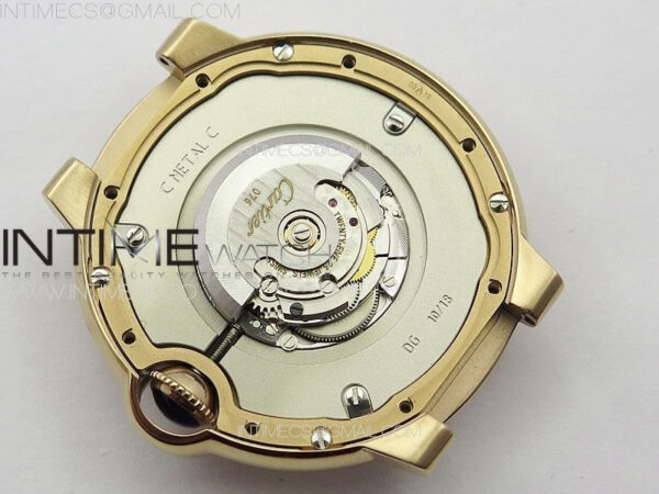 Ballon Bleu 36mm Diamonds Bezel RG K3F 1:1 Best Edition White Textured Dial on SS Bracelet A076 - Image 19