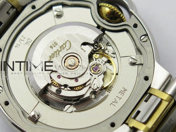 Ballon Bleu 33mm SS/YG K3F 1:1 Best Edition White Textured Dia Markers Dial on SS Bracelet A076 - Image 26