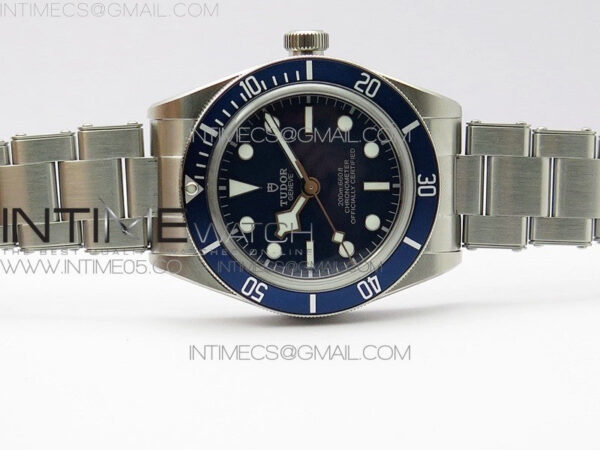 Black Bay Fifty Eight 39mm SS ZF 1:1 Best Edition Blue Dial on SS Bracelet A2824 - Image 3
