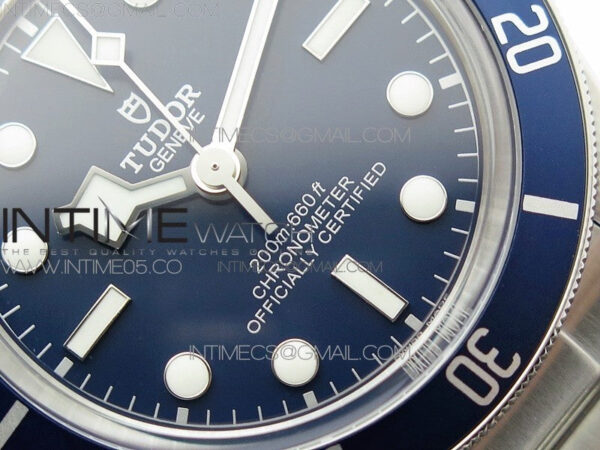 Black Bay Fifty Eight 39mm SS ZF 1:1 Best Edition Blue Dial on SS Bracelet A2824 - Image 5