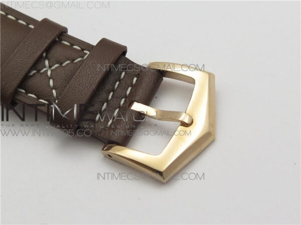 Calatrava 5524 RG Pilot Travel Time GRF Brown Dial on Brown Leather Strap MIYOTA 9015 - Image 12