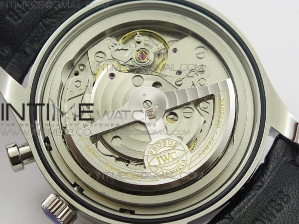 6Portugieser Chrono Classic 42 IW390406 ZF 1:1 Best Edition White dial blue markers on Black Leather Strap A7750 - Image 17