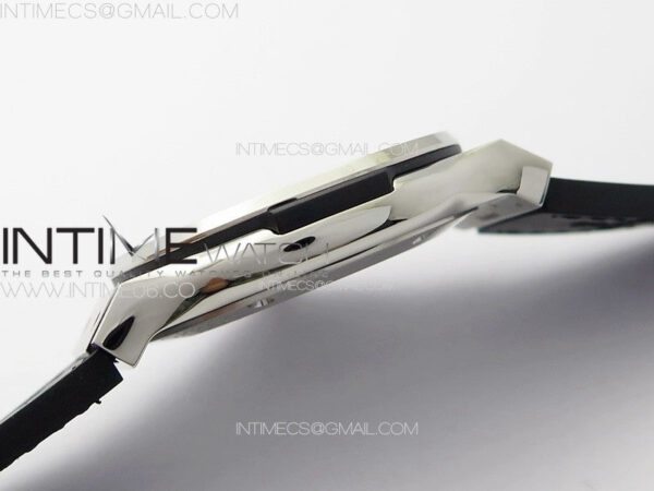 Classic Fusion 42mm SS APSF 1:1 Best Edition White Dial On Gummy Strap A2892 - Image 10
