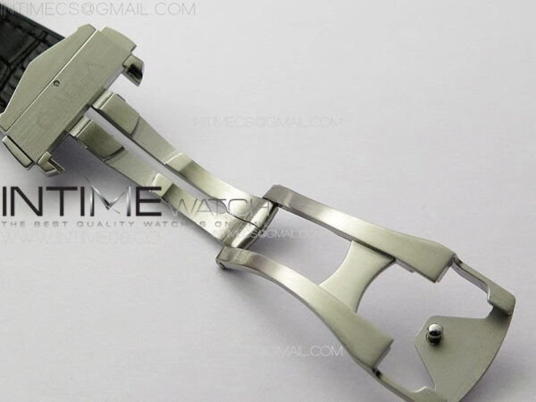 Constellation 41mm SS/Black Ceramic Bezel VSF 1:1 Best Edition Silver Dial on Black Gummy Strap A8900 - Image 14
