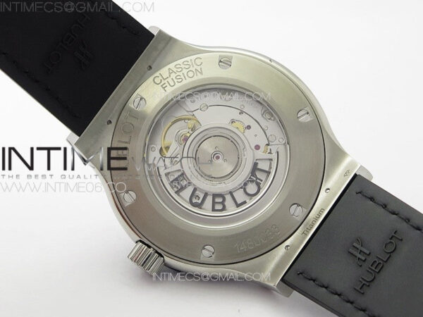 Classic Fusion 42mm SS APSF 1:1 Best Edition White Dial On Gummy Strap A2892 - Image 17