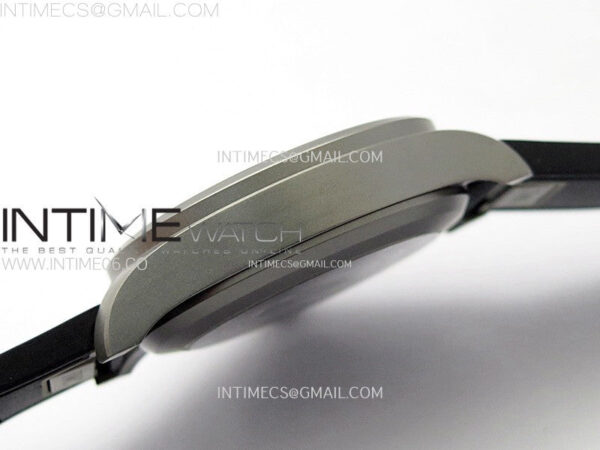Big Pilot IW329701 SS M+F 1:1 Best Edition Black Dial on Black Rubber Strap SEIKO 8N-24 - Image 10