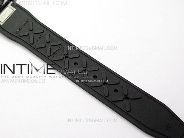 Big Pilot IW329701 SS M+F 1:1 Best Edition Black Dial on Black Rubber Strap SEIKO 8N-24 - Image 16
