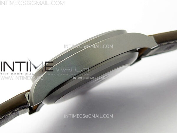 Big Pilot IW329701 Ti M+F 1:1 Best Edition Black Dial on Brown Leather Strap SEIKO 8N-24 - Image 10