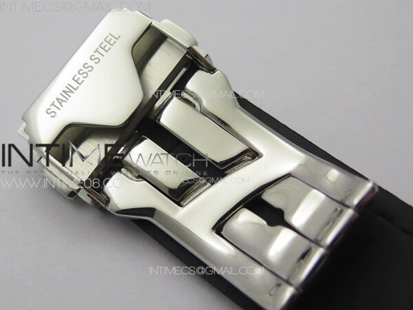 Classic Fusion 42mm SS Paved Diamonds Case And Bezel B50F Paved Diamonds Dial On Gray Gummy Strap A2892 - Image 12