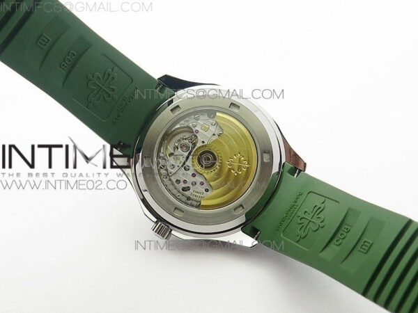 Aquanaut Jumbo MP Best Edition SS Green Dial on Green Rubber Strap A2824 to PP324CS - Image 13