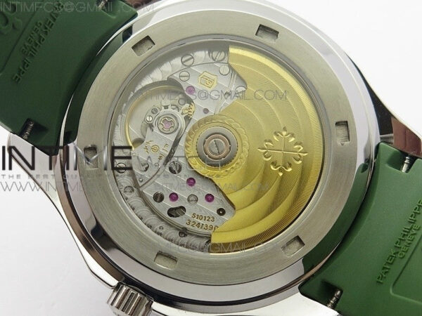 Aquanaut Jumbo MP Best Edition SS Green Dial on Green Rubber Strap A2824 to PP324CS - Image 14
