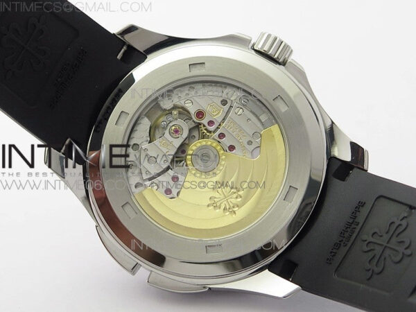Aquanaut 5164A SS ZF 1:1 Best Edition Black Dial on Black Rubber Strap A324 - Image 21