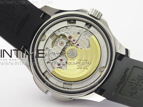 Aquanaut 5164A SS ZF 1:1 Best Edition Black Dial on Black Rubber Strap A324 - Image 23