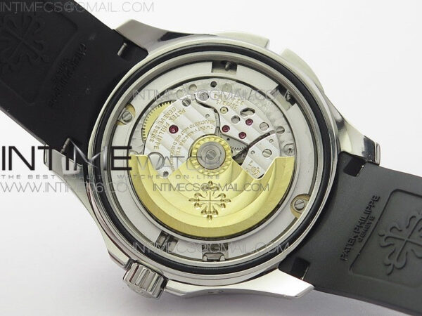 Aquanaut 5164A SS ZF 1:1 Best Edition Black Dial on Black Rubber Strap A324 - Image 24