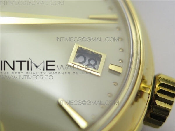 Calatrava 5227R YG ZF 1:1 Best Edition Ivory Dial on Brown Leather Strap A324CS - Image 6