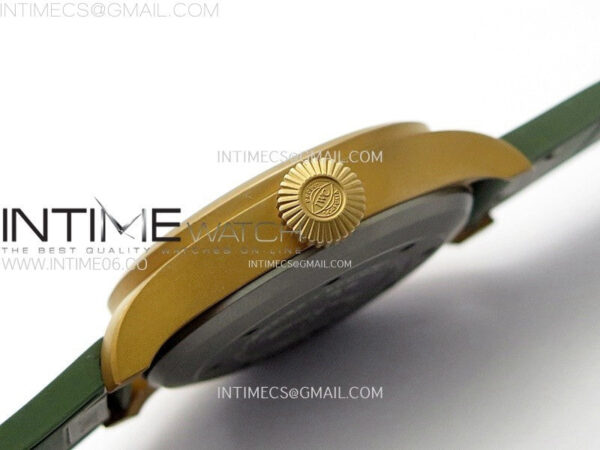 Big Pilot IW329702 Bronze M+F 1:1 Best Edition Green Dial on Green Rubber Strap SEIKO 8N-24 - Image 8