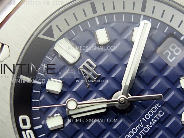 Copy of Royal Oak Offshore Diver 15720 Ceramic Bezel APSF 1:1 Best Edition Black Dial on Black Rubber Strap SA4308 - Image 9