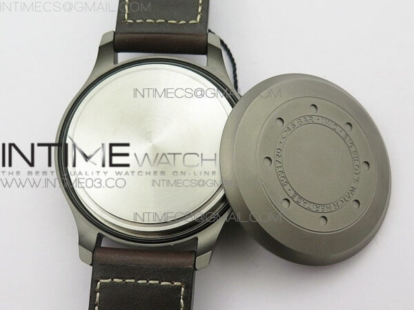 Big Pilot IW501004 TI ZF 1:1 Best Edition Black Dial on Brown Leather Strap A52110 - Image 21