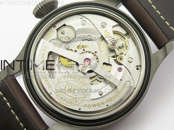 Big Pilot IW501004 TI ZF 1:1 Best Edition Black Dial on Brown Leather Strap A52110 - Image 23