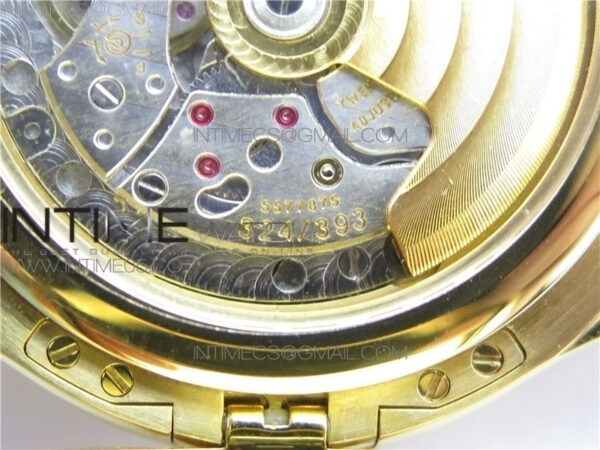 Calatrava 5227R YG ZF 1:1 Best Edition Ivory Dial on Brown Leather Strap A324CS - Image 24