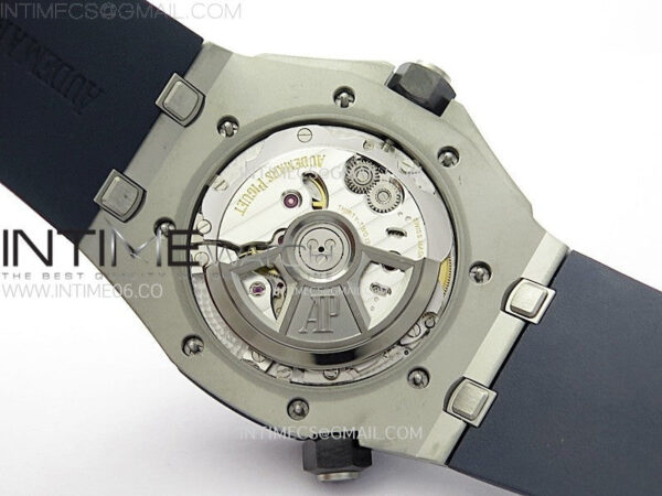 Copy of Royal Oak Offshore Diver 15720 Ceramic Bezel APSF 1:1 Best Edition Black Dial on Black Rubber Strap SA4308 - Image 25