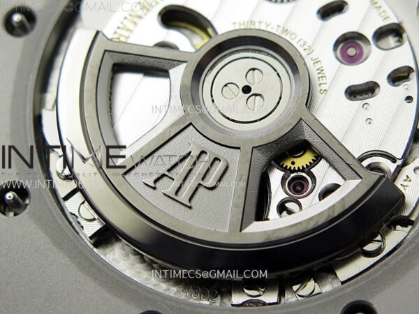 Copy of Royal Oak Offshore Diver 15720 Ceramic Bezel APSF 1:1 Best Edition Black Dial on Black Rubber Strap SA4308 - Image 26