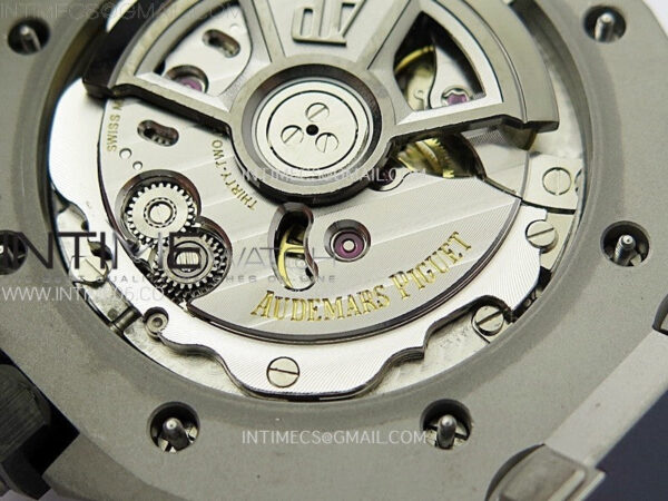 Copy of Royal Oak Offshore Diver 15720 Ceramic Bezel APSF 1:1 Best Edition Black Dial on Black Rubber Strap SA4308 - Image 28