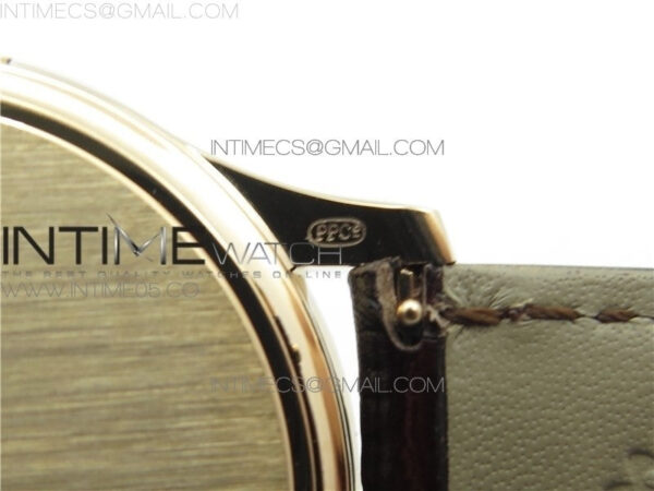 Calatrava 5227R RG ZF 1:1 Best Edition Ivory Dial on Brown Leather Strap A324CS - Image 14
