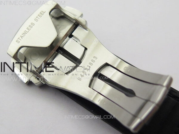 Constellation 39mm SS VSF 1:1 Best Edition Silvevr Textured Dial on Black Leather Strap A8800 - Image 14