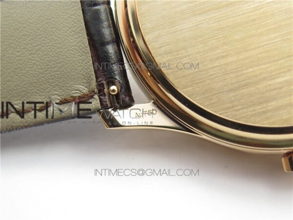 Calatrava 5227R RG ZF 1:1 Best Edition Ivory Dial on Brown Leather Strap A324CS - Image 17