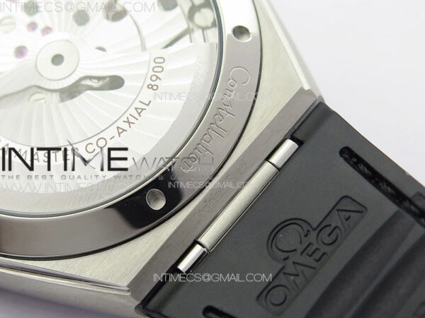Constellation 39mm SS VSF 1:1 Best Edition Silvevr Textured Dial on Black Leather Strap A8800 - Image 21