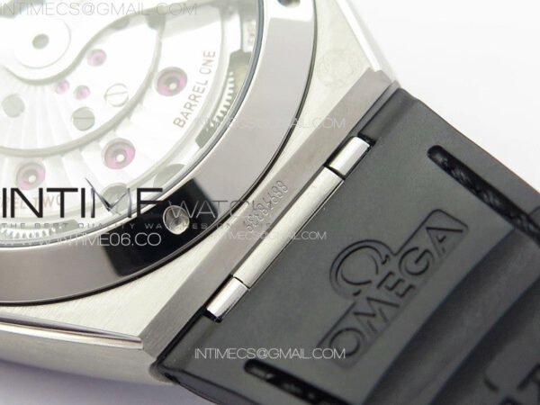 Constellation 39mm SS VSF 1:1 Best Edition Silvevr Textured Dial on Black Leather Strap A8800 - Image 22