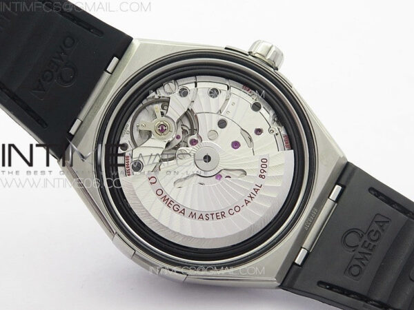 Constellation 39mm SS VSF 1:1 Best Edition Silvevr Textured Dial on Black Leather Strap A8800 - Image 24
