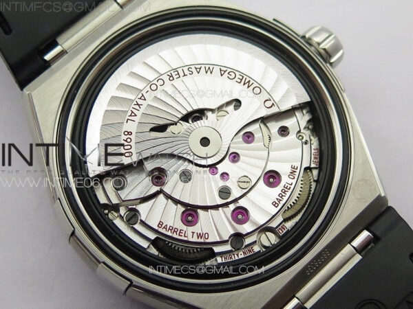 Constellation 39mm SS VSF 1:1 Best Edition Silvevr Textured Dial on Black Leather Strap A8800 - Image 27