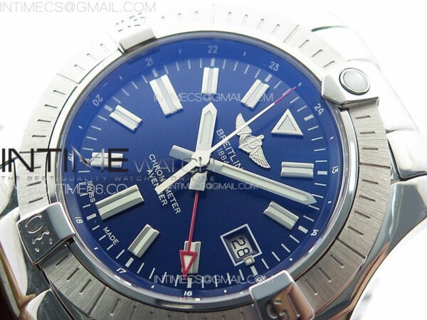 Avenger Automatic 43mm GMT SS B50 Best Edition Blue Dial on SS Bracelet A2824 - Image 21