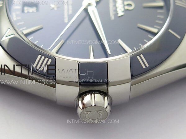 Constellation 41mm Blue Ceramic Bezel SS SBF 1:1 Best Edition Blue Dial on SS Bracelet A8900 - Image 6
