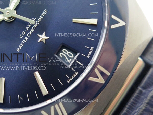 Constellation 41mm Blue Ceramic Bezel SS SBF 1:1 Best Edition Blue Dial on SS Bracelet A8900 - Image 7