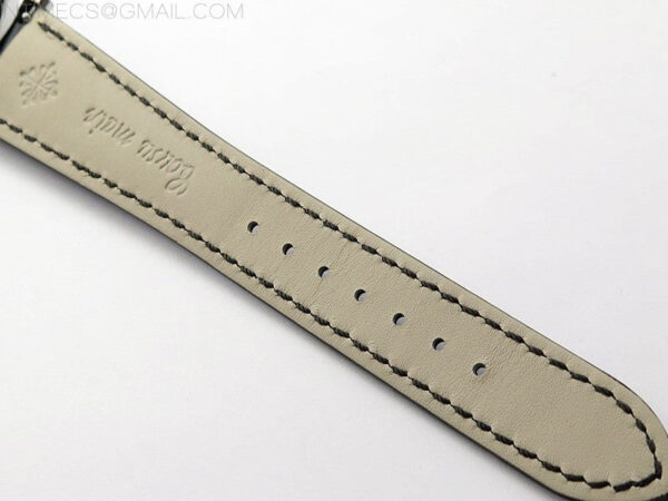 Annual Calendar Complications 5396 SS GRF Best Edition White Dial Sticks Markers on Black leather strap A324 - Image 18