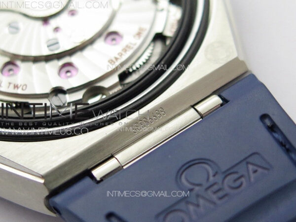 Constellation 41mm Blue Ceramic Bezel SS SBF 1:1 Best Edition Blue Dial on SS Bracelet A8900 - Image 24
