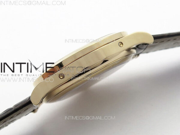 Annual Calendar Moonphase 5396 RG PPF 1:1 Best Edition White Sticks Dial on Black Leather Strap PPF324 - Image 12