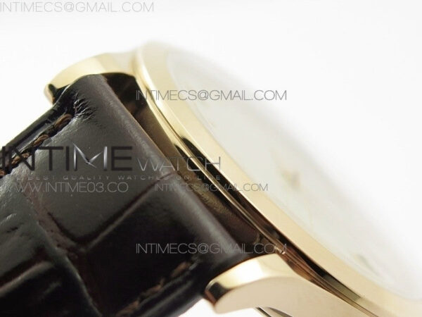 Calatrava 5296R RG ZF 1:1 Best Edition Ivory Dial On Brown Leather Strap 324CS (Free box) - Image 27