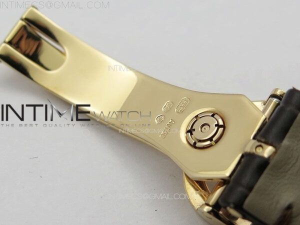 Annual Calendar Moonphase 5396 RG PPF 1:1 Best Edition White Sticks Dial on Black Leather Strap PPF324 - Image 15