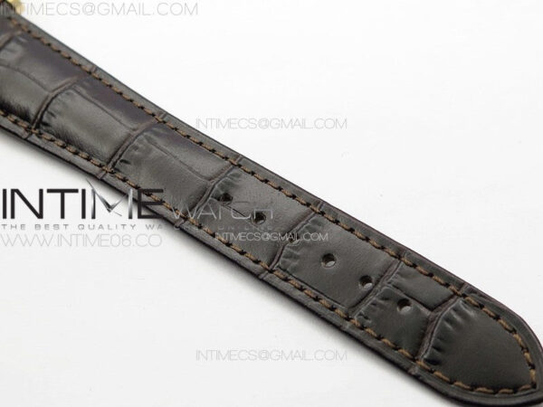 Annual Calendar Moonphase 5396 RG PPF 1:1 Best Edition White Sticks Dial on Black Leather Strap PPF324 - Image 18